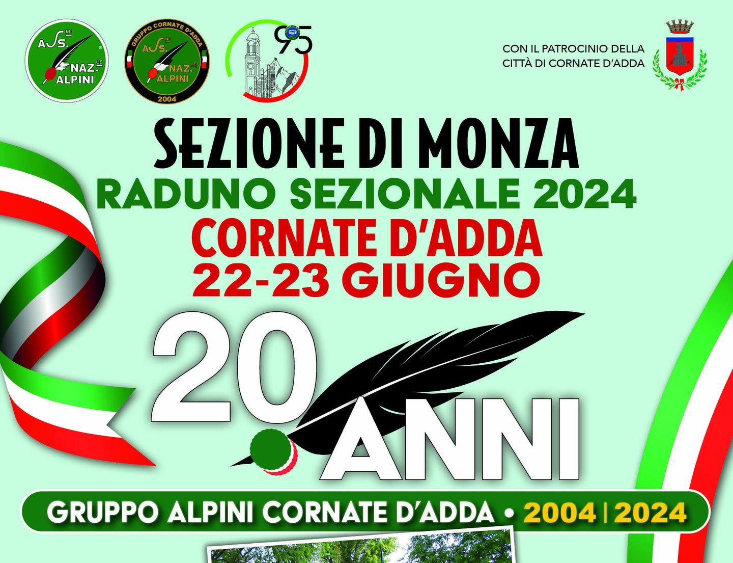 A Cornate il raduno sezionale degli Alpini di Monza e Brianza